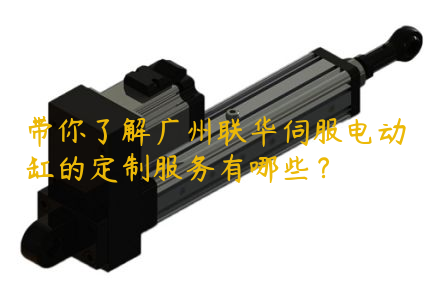 带你了解广州联华伺服电动缸的定制服务有哪些？